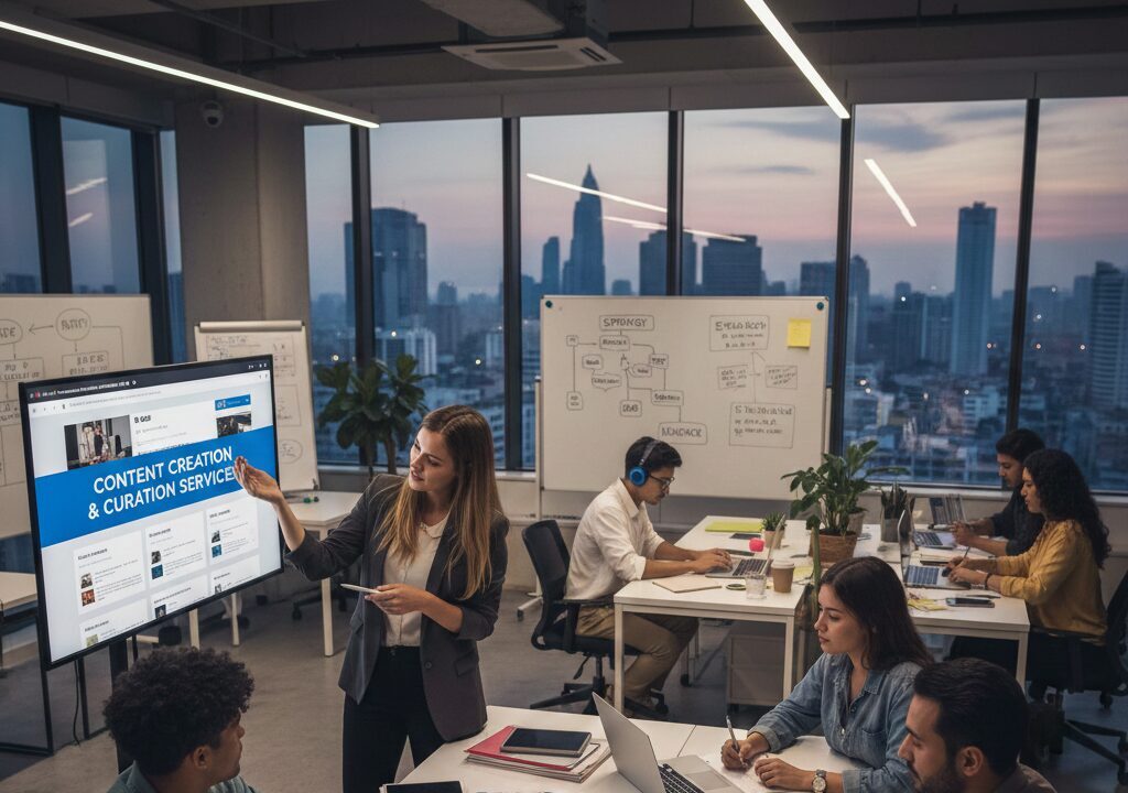 Content Creation & Curation Services