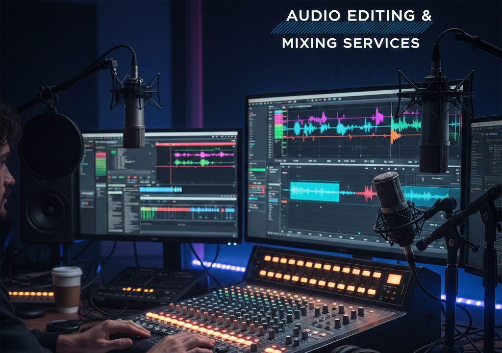 Audio Editing & Mixing Services